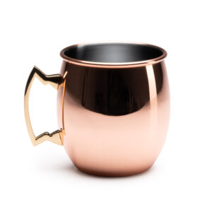 KEILA - Tasse acier inoxydable/cuivre