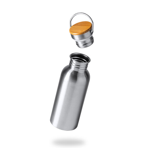 BOINA - Bidon en acier et bambou 620 ml – Image 2