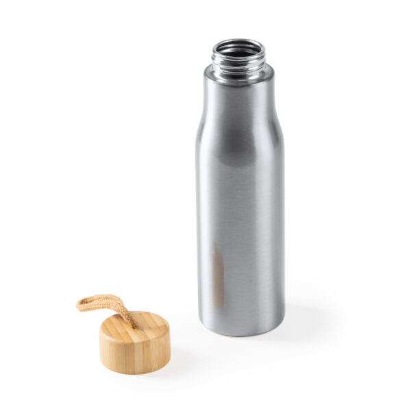 SOTOS - Gourde acier et bambou 600 ml – Image 2