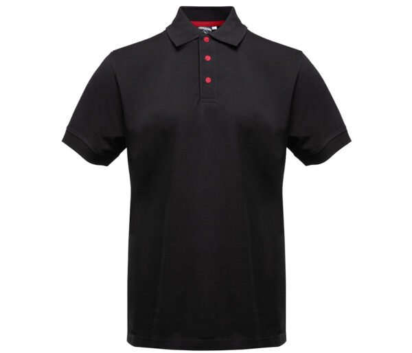 BM100 - Polo avec boutons contrastés 210g/m² – Image 6