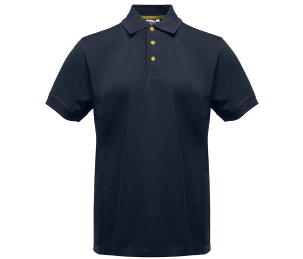 BM100 - Polo avec boutons contrastés 210g/m² – Image 11