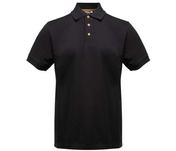 BM100 - Polo avec boutons contrastés 210g/m² – Image 3