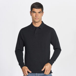 JK215 - Polo manches longues homme 210 g/m²