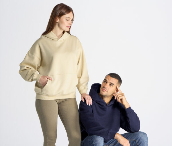 JK282 - Sweat kangourou oversize unisexe 320g/m²