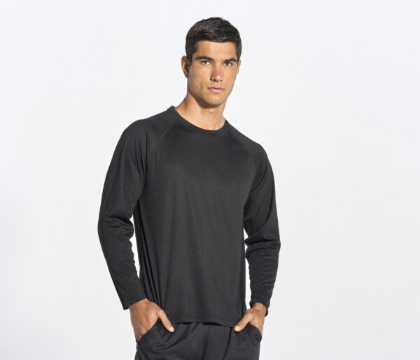 JK910 - T-shirt de sport manches longues 130 g/m²