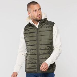 PK370 - Bodywarmer homme en polyester recyclé 160 g/m²